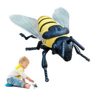 Jouets d'abeille pour bébés - Figurines d'abeille mécaniques | Jouet interactif réaliste, jouet éducatif sensoriel pour enfant de 3 à 5 ans, développement de la motricité fine, cadeau d'anniversaire