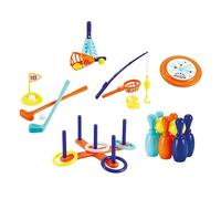 Jouets Ecoiffier - Giocattoli ECOIFFIER-179-Cofanetto Sport 6 in 1-Gioco All'aperto per Bambini-Da 36 Mesi-Origine Francia Garanzia, 179