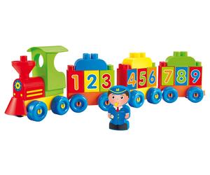 Jouets Ecoiffier - Loco Numbers and Letters Abrick - Building Game for Children