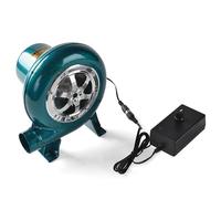 JOUFNING 220V Soffiatore Elettrico A velocità Variabile - Soffiatore per Forgia A Carbone A Basso Rumore, Soffiatore per Barbecue Ventilatore Centrifugo(80W)