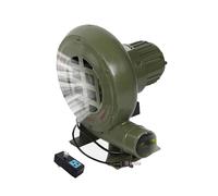 JOUFNING 220V Soffiatore Elettrico per Forgia da Fabbro A velocità Variabile, Soffiatore per Barbecue Elettrico con Governatore, per Campeggio/Picnic/attività(550W)