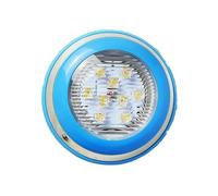 JOUFNING Faretto Subacquei - Faretti Piscina, Luci Subacquee Multicolori RGB Per Laghetti, Faretto Per Piscina Impermeabile IP68 AC 12V, Per Hotel, Patio(Yellow,6W)