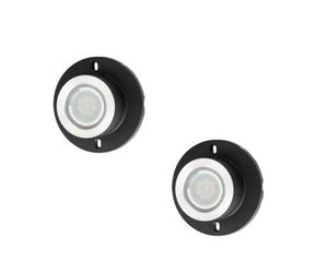 JOUFNING Luci LED Per Laghetti Da 3W, Faro Subacqueo Impermeabile IP68, Illuminazione Paesaggistica A Bassa Tensione 12-24V AC/DC, Luci Per Esterni, Ideali Per Fontane(White Light)