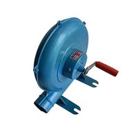 JOUFNING Soffiatore Ad Aria per Barbecue con Manovella, Ventilatore Manuale per BBQ E Camino, Accessori Barbecue Professionali per Griglia A Carbonella(80W)