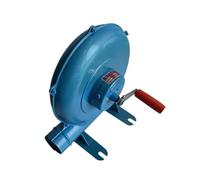 JOUFNING Soffiatore Ad Aria per Barbecue con Manovella, Ventilatore Manuale per BBQ E Camino, Accessori Barbecue Professionali per Griglia A Carbonella(300W)