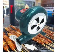 JOUFNING Soffiatore Centrifugo per Barbecue, Soffiatore d'Aria Elettrico per Barbecue Blacksmith Forge, Accendifuoco Portatile per Barbecue, per Cucinare All'aperto(80W)
