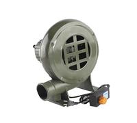 JOUFNING Soffiatore Centrifugo per Barbecue, Soffiatore Elettrico per Fucina da Fabbro 220V, Soffiatore d'Aria per Fucina A Carbone con Pompa, Accendifuoco A Carbone(100W)