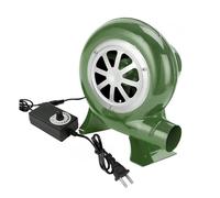 JOUFNING Soffiatore d'Aria Elettrico Centrifugo 220V - Ventilatore A Pompa con Regolatore, Soffiatore Elettrico per Fucina A velocità Variabile, Attrezzo A Soffietto per Cucinare(60W)