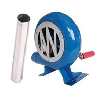 JOUFNING Soffiatore d'Aria Manuale per Barbecue Iron Gear - Ventilatore per Popcorn Iron Gear, con Accendifuoco per Griglia A Condotto, Eccitatore di Fiamma(120W)