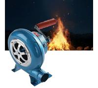 JOUFNING Soffiatore d'Aria Manuale per Barbecue, Soffiatore da Fabbro A Manovella, Accendifuoco Portatile per Barbecue, Soffiatore Manuale per Barbecue da Esterno con Manovella(80W)