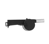 JOUFNING Soffiatore d'Aria Manuale per Barbecue - Ventilatore Portatile A Manovella per Popcorn, Campeggio, Barbecue All'aperto, per Accendere Il Fuoco E Accessori per Barbecue