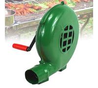 JOUFNING Soffiatore d'Aria per Barbecue A Manovella Blacksmith Forge - Ventilatore Manuale per Uso Domestico, Accendifuoco per Griglia di Cottura, con Attrezzo A Manovella(300W)