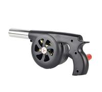 JOUFNING Soffiatore d'Aria per Fucina da Fabbro A Manovella, Ventilatore Manuale per Barbecue con Ingranaggi in Ferro, per Cucinare All'aperto, Soffietti per Barbecue, per Griglie