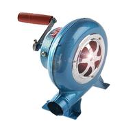 JOUFNING Soffiatore d'Aria per Fucina da Fabbro A Manovella, Ventilatore Manuale Popcorn con Ingranaggi in Ferro, Accendifuoco Griglia Cucina, Pala del Metallo, Attrezzo(300W)