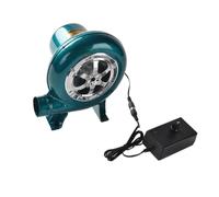 JOUFNING Soffiatore Elettrico per Barbecue da Fabbro, Soffiatore d'Aria Centrifugo Elettrico 220V, Ventilatore con Pompa E Regolatore, Attrezzo da Cucina per Campeggio, Escursionismo(100W)