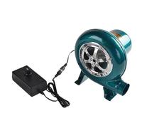 JOUFNING Soffiatore Elettrico per Barbecue da Fabbro, Soffiatore d'Aria Centrifugo Elettrico 220V, Ventilatore con Pompa E Regolatore, Attrezzo da Cucina per Campeggio, Escursionismo(80W)