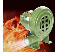 JOUFNING Soffiatore Elettrico per Barbecue Forge, Soffiatore Centrifugo per Barbecue 110V/220V, Accenditore per Camino A Carbone Forge, Soffiatore d'Aria Compatto per Cucinare(150W)