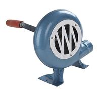JOUFNING Soffiatore Manuale per Forgia Ad Alta Resistenza - Soffiatore d'Aria per Barbecue da Esterno, Pala in Metallo, Accendifiamma con Manovella(250W)