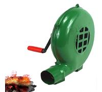 JOUFNING Soffiatore per Barbecue - Soffiatore per Fucina A Manovella, Soffiatore Manuale per Barbecue, Pala in Metallo, Accendifuoco Rapido A Soffietto(350W)