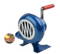 JOUFNING Soffiatore per Barbecue - Ventilatore per Forgia da Fabbro A Manovella, Popcorn Ventola Manuale, Aeratore per Barbecue Manuale di Cottura, Accendino A Carbone(80W)
