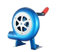 JOUFNING Soffiatore per Barbecue - Ventilatore per Forgia da Fabbro A Manovella, Popcorn Ventola Manuale, Aeratore per Barbecue Manuale di Cottura, Accendino A Carbone(80W)