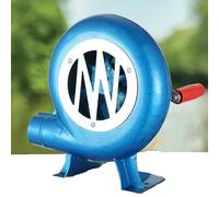 JOUFNING Soffiatore per Barbecue - Ventilatore per Forgia da Fabbro A Manovella, Popcorn Ventola Manuale, Aeratore per Barbecue Manuale di Cottura, Accendino A Carbone(200W)