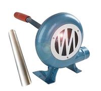 JOUFNING Soffiatore per Barbecue - Ventola Barbecue Manuale, con Condotto dell'Aria Barbecue Soffiatore per Cottura Manuale, Pala Ventilatore in Metallo, con Grill A Manovella(350W)