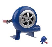 JOUFNING Soffiatore per Fucina A Manovella - Soffiatore per Barbecue Manuale Iron Gear, Accendifuoco Rapido per Esterni, Soffietto A Manovella Manuale, Strument(80W)