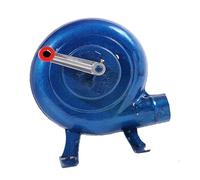 JOUFNING Soffiatore per Fucina da Fabbro A Manovella per Esterni, Ventilatore Manuale per Popcorn con Ingranaggi in Ferro, Soffietto Portatile A Manovella Manuale, Utensile(120W)