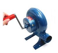JOUFNING Soffiatori A Manovella, Ventilatore Manuale per Barbecue, Ventilatore per Barbecue, Ventilatore per Griglia per Accendino A Carbone per Barbecue(200W)