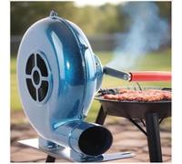 JOUFNING Soffietto per Barbecue, Ventilatore Manuale per Popcorn Iron Gear, Accendifiamma con Manovella, Soffiatore Manuale per Forgia Ad Alta Resistenza(250W)