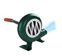 JOUFNING Ventilatore da Cucina per Barbecue Ad Alta Resistenza - Soffiatore d'Aria Portatile per Picnic, Accenditore Manuale per Carbone Iron Gear, per Barbecue All'aperto, Campeggio(300W)