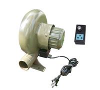 JOUFNING Ventilatore Elettrico per Barbecue, Ventilatore Centrifugo per Barbecue da 220 V, Soffiatore d'Aria Commerciale Compatto Ed Efficiente dal Punto di Vista Energetico(120W)