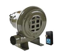 JOUFNING Ventilatore Elettrico per Barbecue, Ventilatore Centrifugo per Barbecue da 220 V, Soffiatore d'Aria Commerciale Compatto Ed Efficiente dal Punto di Vista Energetico(60W)