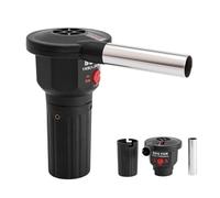 JOUFNING Ventilatore per Barbecue da Esterno, Barbecue Portatile A Batteria, Ventilatore Elettrico Portatile, Ventilatore per Accendifuoco A Carbone, per Carbone da Campeggio