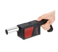 JOUFNING Ventilatore per Barbecue da Esterno, Ventilatore Elettrico Portatile, Attrezzo per Accendere Il Fuoco in Modo Rapido E Senza Fili, per Barbecue da Interno, per Feste in Campeggio