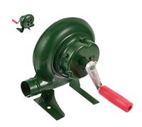 JOUFNING Ventilatore per Forgia da Fabbro A Manovella, Soffiatore per Barbecue, Griglia per Accendino A Carbone per Barbecue, Ventilatore Manuale per Campeggio/Picnic(350W)