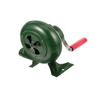 JOUFNING Ventilatore per Forgia da Fabbro A Manovella, Ventola Barbecue Manuale, Griglia per Accendino A Carbone per Barbecue, Ventilatore Manuale per Campeggio/Picnic(300W)