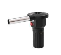JOUFNING Ventilatore Portatile per Barbecue, Ventilatore Elettrico Portatile per Barbecue, Ventilatore per Accendifuoco A Carbone, Strumento per Barbecue A Carbone da Campeggio E Picnic