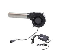 JOUFNING Ventilatore Regolabile da 12 V con Cuscinetto A Sfera, Regolatore di velocità Variabile per Barbecue, per Migliorare Il Flusso d'Aria del Fornello E Aspirare Fumo