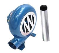 JOUFNING Ventola Barbecue Manuale - Soffiatore per Barbecue, con Condotto dell'Aria Barbecue Soffiatore per Cottura Manuale, Pala del Ventilatore in Metallo, con Grill A Manovella(350W)