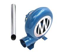 JOUFNING Ventola Barbecue Manuale - Soffiatore per, con Condotto dell'Aria per Cottura, Pala del Ventilatore in Metallo, Accendino A Carbone Grill A Manovella(350W)