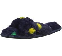 Joules Mabelle, Pantofole Donna, Blu Navy a Pois, Small/Medium