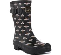 Joules Molly Welly Stivali Wellington da donna, colore nero, taglia 37