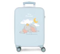Joumma Bags, Disney Classics, Valigia da cabina per bambini, realizzata in ABS, un materiale, quattro ruote doppie di rotazione multidirezionale, chiusura a combinazione laterale., Dumbo Sweet, Taglia