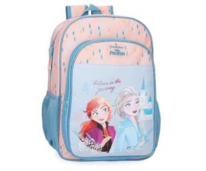 Joumma Bags, Disney Frozen Believe in The Journey Kids Backpack School Backpack Polyester Wide Adjustable Straps Multiple Pockets and Compartments