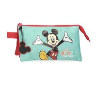 Joumma Bags, Disney Mickey Best Friends Together,Astuccio scolastico, in poliestere, vari scomparti., multicolore, Astuccio