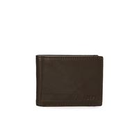 joumma bags,s.l. Adept Alan Portafoglio Orizzontale con Portafoglio Marrone 11x8x1 cm Pelle, marrone, Portafoglio orizzontale con portafoglio