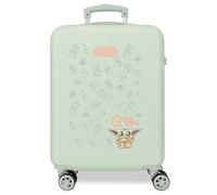 Joumma Bags Star Wars Valigie da cabina, realizzate in ABS, un materiale resistente e leggero, chiusura a combinazione laterale nella valigia per viaggiare in sicurezza, quattro ruote doppie a