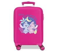 Joumma Disney Adorable Stitch Valigia da Cabina Rosa 33 x 50 x 20 cm Rigido 2 kg Chiusura a combinazione laterale ABS 2 kg 33 L Bagaglio a mano, Rosa, Taglia unica, Valigia cabina